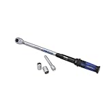 Goodyear Premium Drehmomentschlüssel, Einstellbar von 42 bis 210 Nm, Antrieb...