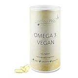 Omega-3 vegan aus Algenöl [1.668 mg] Hochdosiert mit 250mg EPA & 500mg DHA |...