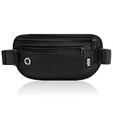GlasFlength Flache Bauchtasche mit RFID Blocker, Diebstahlsicher Geldgürtel...