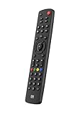 One For All Contour 4 Universal Fernbedienung TV - Steuerung von 4 Endgeräten -...