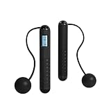 flintronic Springseil mit Zähler, Einstellbares Springseil mit Kugellager und...