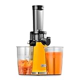 AOBOSI Entsafter,Mini slow juicer mit Rückwärts-Kau-Funktion-saftpresse...