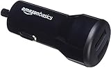 Amazon Basics Kfz-Ladegerät für Apple- & Android-Geräte, USB-Anschluss: 2...