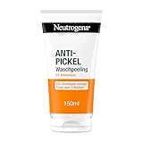 Neutrogena Anti-Pickel Waschpeeling 150 ml,sanftes Anti Pickel Peeling mit...