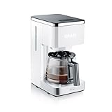 GRAEF. Filterkaffeemaschine FK401EU mit Glaskanne, weiß