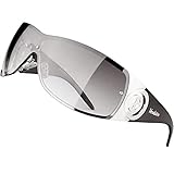 Verdster Sonnenbrille für Damen Oversized Trendige Damensonnenbrille Rundum...