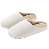 PAMEILA Hausschuhe Damen Herren Pantoffeln Frauen Pantoletten Bequeme Slippers...