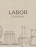 Laborjournal: Laborbuch mit Inhaltsverzeichnis | Labor Notizbuch | Labortagebuch...