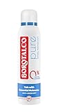 Borotalco Pure Natural - Bodyspray – 48 Stunden Wirksamkeit – Talc with...