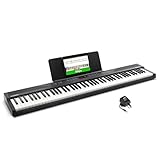 Alesis Keyboard E-Piano mit 88 Tasten, 480 Sounds, Lautsprechern, USB-MIDI,...