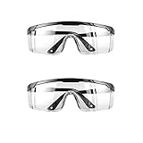 shuangtuo 2 PCS Schutzbrille - Arbeitsschutzbrille Antibeschlag Antispeichel...