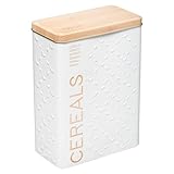 Müslidose 750g metall 'scandinave nature' weiß - 5 five simply smart