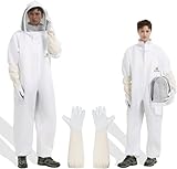 Bienenanzug für Männer und Frauen, stichfest, Imkeranzug aus Polycotton,...