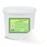 Waschsoda - 5kg Pulver - calciniertes Soda, reine Soda, Natriumcarbonat
