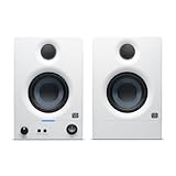 PreSonus Eris 3.5 Gen 2 in weiß, 3,5'-Aktivlautsprecher für Multimedia,...