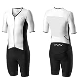 Lo.gas Herren Pro Trisuit Kurzarm Triathlonanzug für Rennen und...