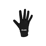 JAKO Unisex Feldspielerhandschuhe Funktion, Schwarz, 8