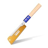 WORKPRO Japansäge 345 mm, mit 0,45 mm SK5 Klinge, Japanische Handsäge 23TPI...