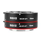 Meike MK-RF-AF1 13mm + 18mm Metall AF Vollrahmen Makro Extension Tube Adapter...
