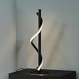 Lightbox elegante LED Tischlampe - 40 cm Höhe - Ø 12 cm - moderne Tischleuchte...