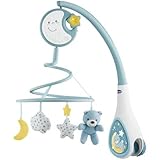Chicco Next2Dreams Babybett Mobile mit Licht und Musik - 3 in 1 Baby Mobile...