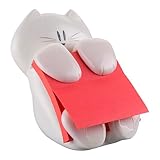 Post-it Dispenser Z-Notes CAT, Dispenser mit 1 Block Super Sticky Z-Notes, 90...