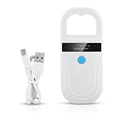 Haustier ID Lesegerät, Wiederaufladbare Haustier Microchip Scanner Mit...