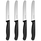 targzier Frühstücksmesser 4 Stück,Hochwertiges Brötchenmesser Set,Scharfe...
