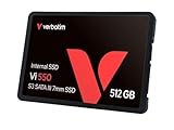 Verbatim Vi550 S3 SSD 512 GB, internes 2,5' SATA III SSD-Laufwerk mit...