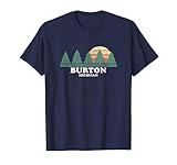 Burton MI Vintage Throwback Tee Retro 70er Jahre T-Shirt