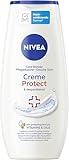 NIVEA Creme Protect & Dexpanthenol Pflegedusche, Duschgel mit Vitaminen und...