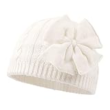 XIAOHAWANG Baby Mütze Mädchen Strickmütze Kinder Wintermütze Warm...