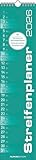 Alpha Edition - Streifenplaner Mini MINT 2026 – Wandkalender 10×33 cm mit...