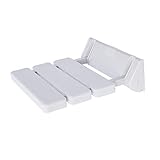 RMAN Duschsitz Klappbar Duschhocker Wandmontage Duschklappsitz für Wandmontage...