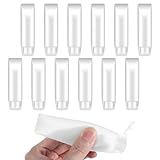 Guduling 12 Stück Reiseflaschen Set,Travel Bottle Set 30ml,Nachfüllbare...