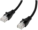 Amazon Basics Ethernet-Netzwerkkabel, RJ45, Cat6, 4.3 m, 1.000Mbit/s, Schwarz