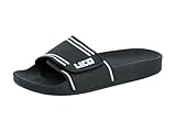 Lico COAST V Unisex Erwachsene Badeschuhe, Schwarz/ Weiß, 43 EU