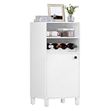 WOLTU Küchenschrank mit Weinregal, Bücherregal, Küchenregal stehend,...