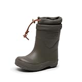 Bisgaard Unisex Kinder Thermo Gummistiefel, Olive, 32 EU