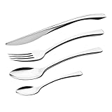 GRÄWE Tafelbesteck 200-tlg. Besteck aus Kunststoff, Edelstahllook silber -...