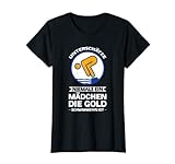 Schwimmabzeichen Mädchen Gold Schwimmerin T-Shirt