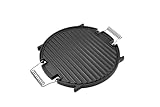 Primaster Gusswendeplatte mit Griffen Ø 30 cm Grillpfanne/- Platte