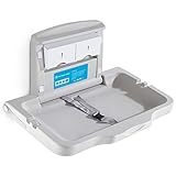 KSITEX Wickeltisch für Babys, Wandmontiert Klappbarer...