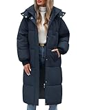 Vancavoo Wintermäntel Damen Lang Daunenmantel Winter Winterjacke Warm...