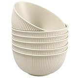 Voency 6 Stück Kunststoff Müslischalen,Unzerbrechlich Kunststoff Schale,...