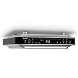 auna KRCD-100 BT Unterbau-Radio Küchenradio (CD-Player, Wecker, Timer,...