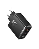 Baseus USB C Ladegerät 65W 3-Ports USB C Netzteil PD Ladegerät mit PPS, GaN...