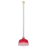 Fiskars Kinder-Laubbesen, Mit 11 Zinken, Länge: 86 cm,...