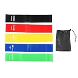 Fitnessbänder (5-stückiges Set) - Resistance Bands - Gymnastikband - Gummiband...