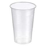 kidsnado 200 Stk. Trinkbecher transparent klar 0,2 l, 200 ml, PP, Ø 70 mm